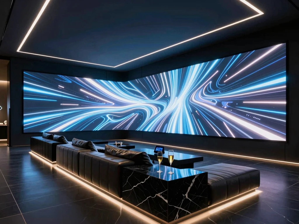 스튜디오급 음향 장비가 세팅된 싱잉 데스크