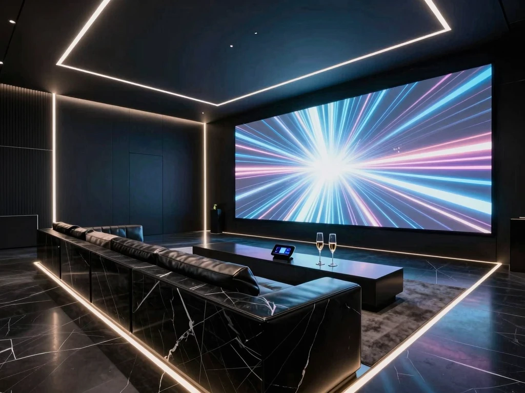 대형 와인 셀러가 구비된 고급스러운 메인 로비